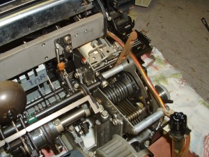 Selector armature with wedge