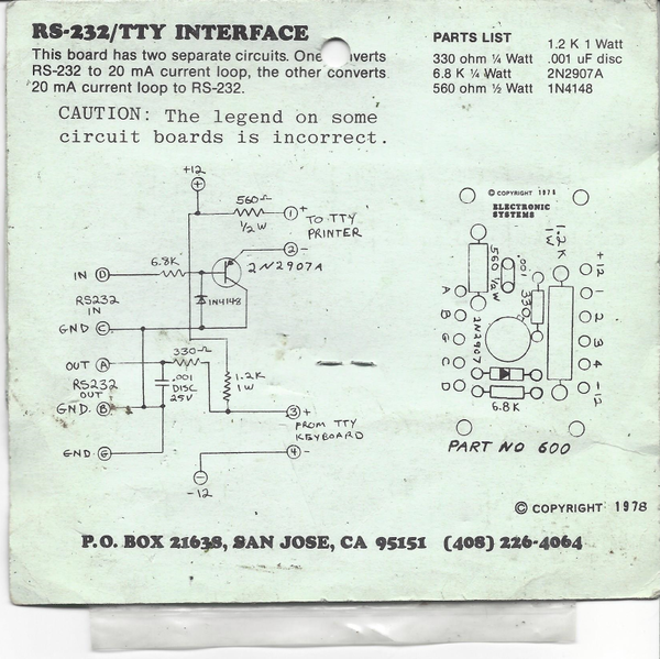 20ma current loop to RS232 conversion TheRetroWagon