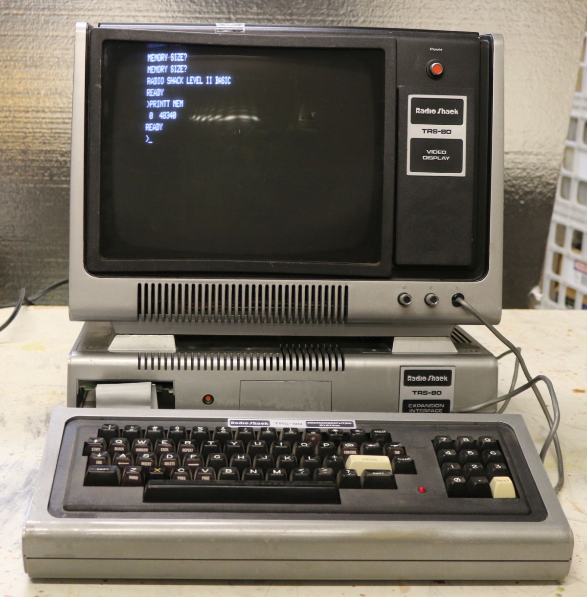 TRS80 Model I TheRetroWagon