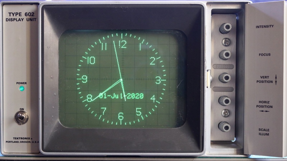 AVR Oscilloscope Clock TheRetroWagon